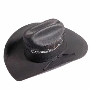Black Straw Cowboy Hat