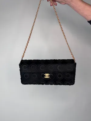 Chanel COCO Pony Hair East to West Shoulder Bag