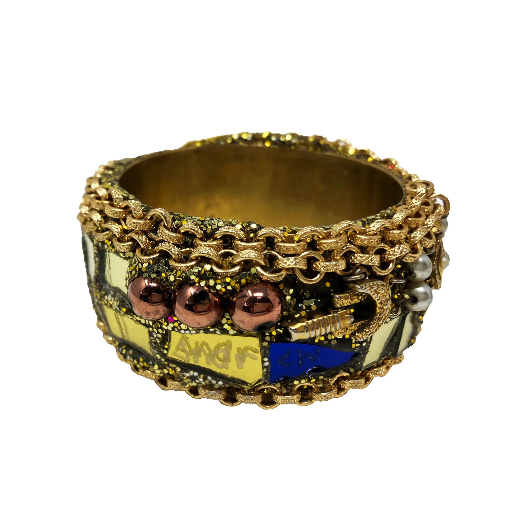 GOLD CHAINS BANGLE, 2022
