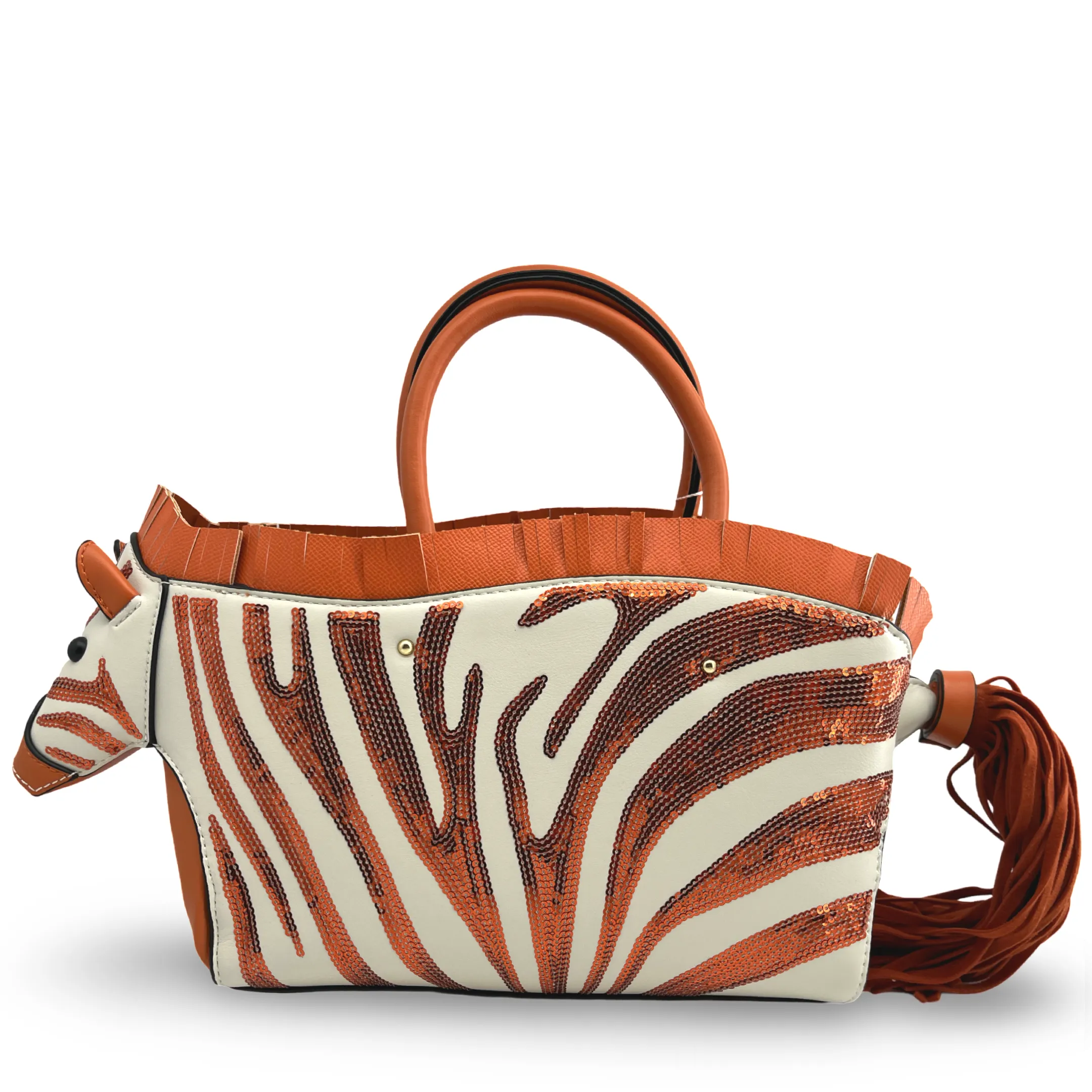 HAM-2305 - Zebra Design Handbag - 2 Colors