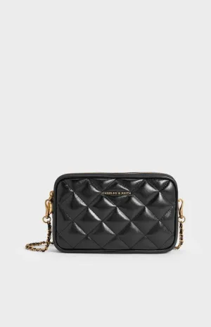 Mini Apfra Quilted Crossbody Bag