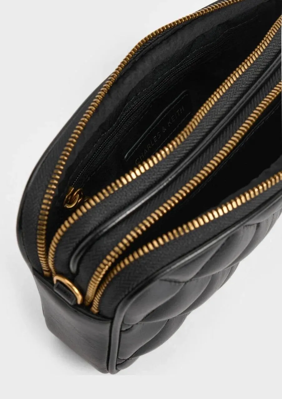 Mini Apfra Quilted Crossbody Bag