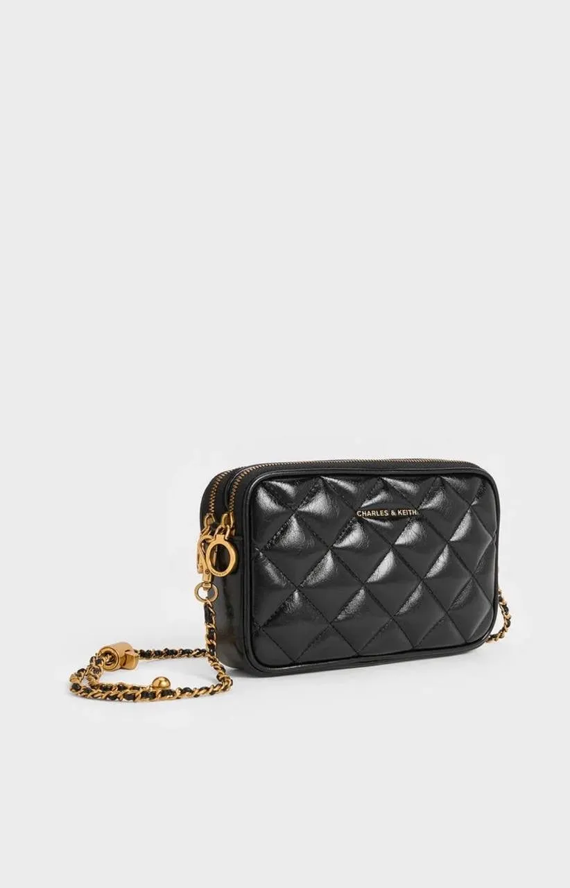 Mini Apfra Quilted Crossbody Bag