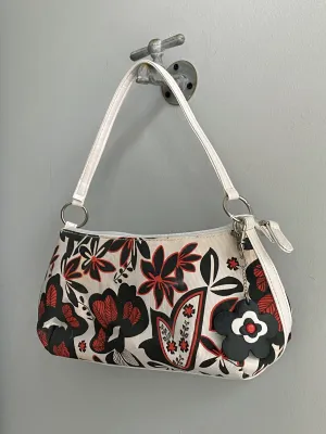 Red Paisley Shoulder Purse