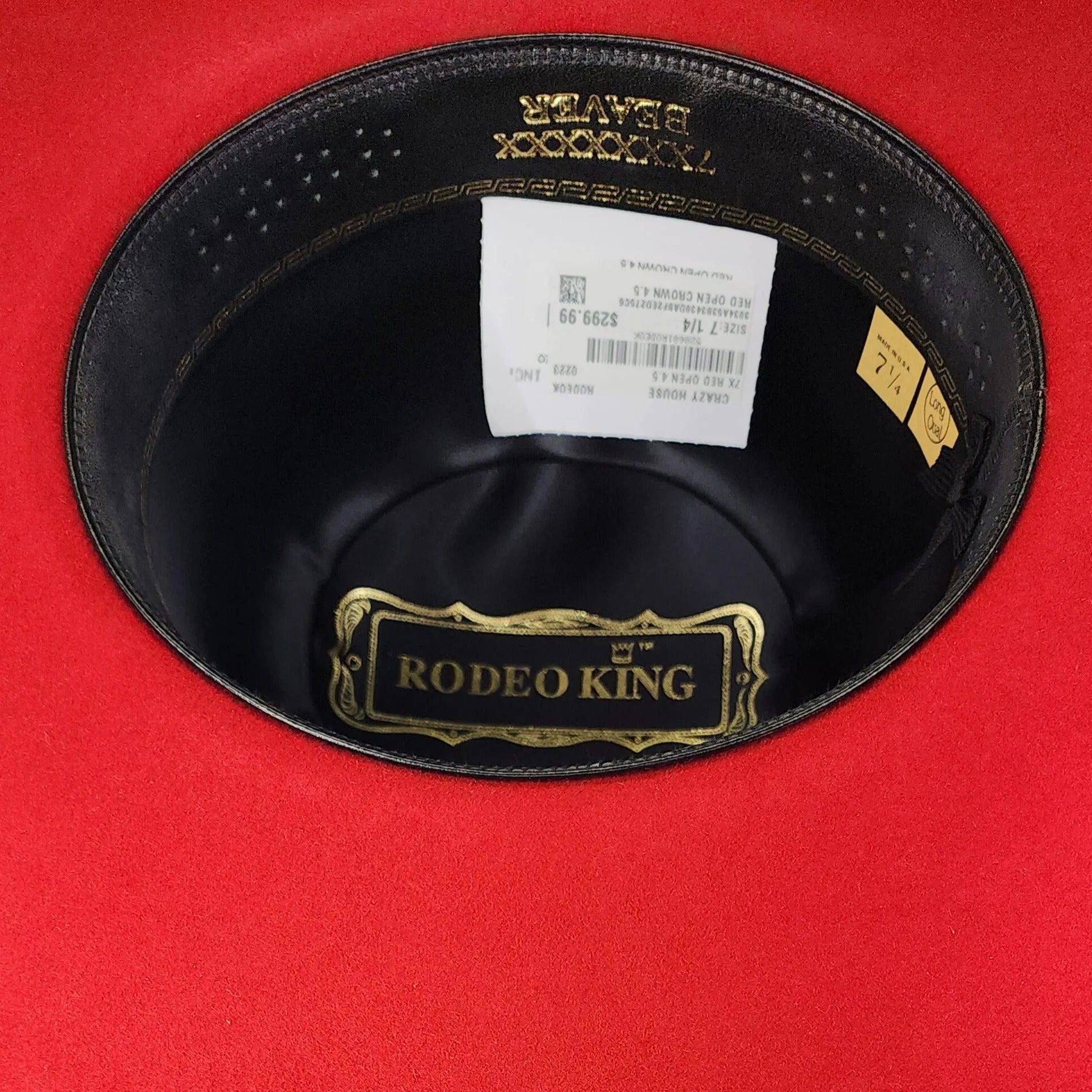 Rodeo King 7X Red