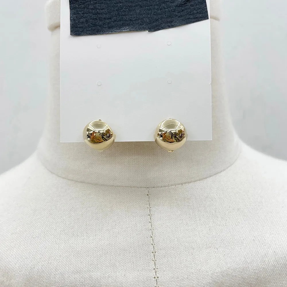 Simple Mini Ball Earrings OJ02