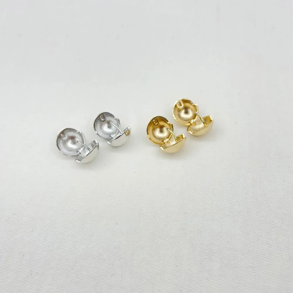 Simple Mini Ball Earrings OJ02