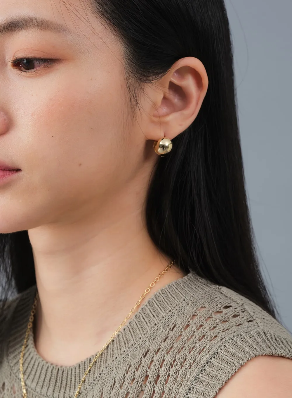 Simple Mini Ball Earrings OJ02