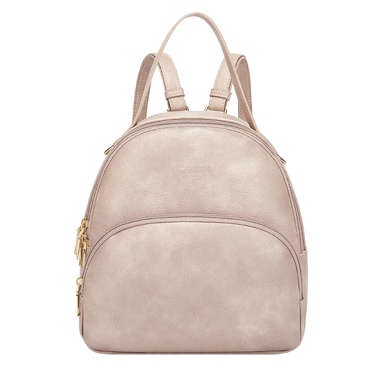 Stylish Women's Leather Backpack - Perfect for School, Travel, and Everyday Use